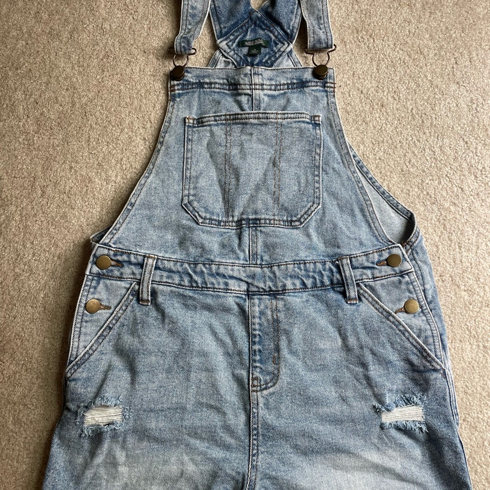 Wild Fable Blue Denim Overalls